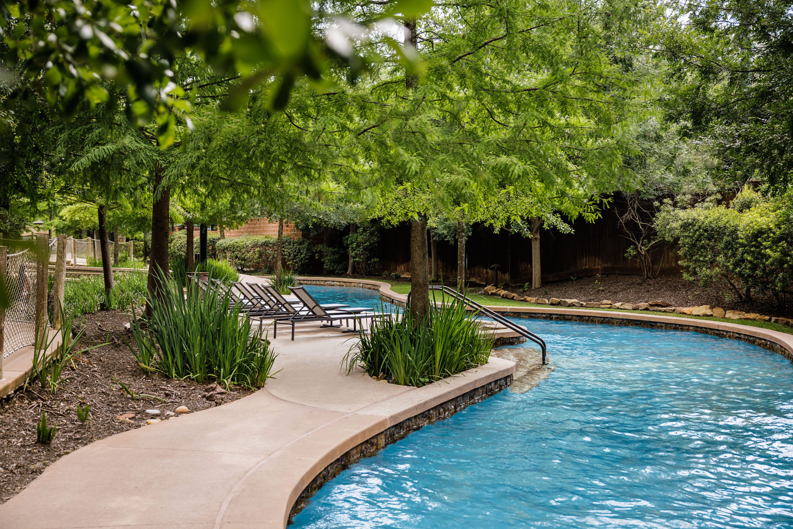 image of the Lazy River in Forest Oasis at The Woodlands Resort